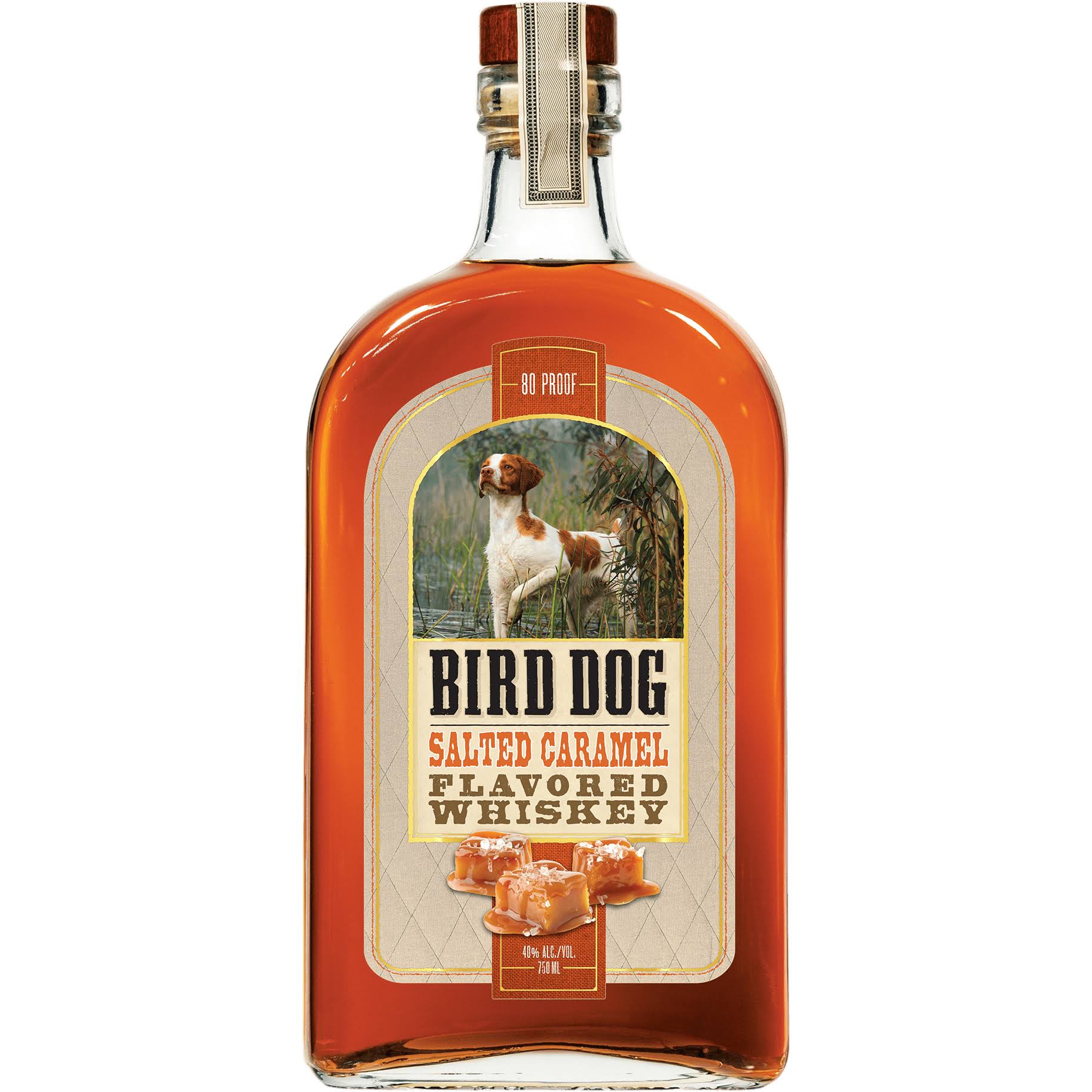 Bird Dog Whiskey, Salted Caramel Flavored - 750 ml