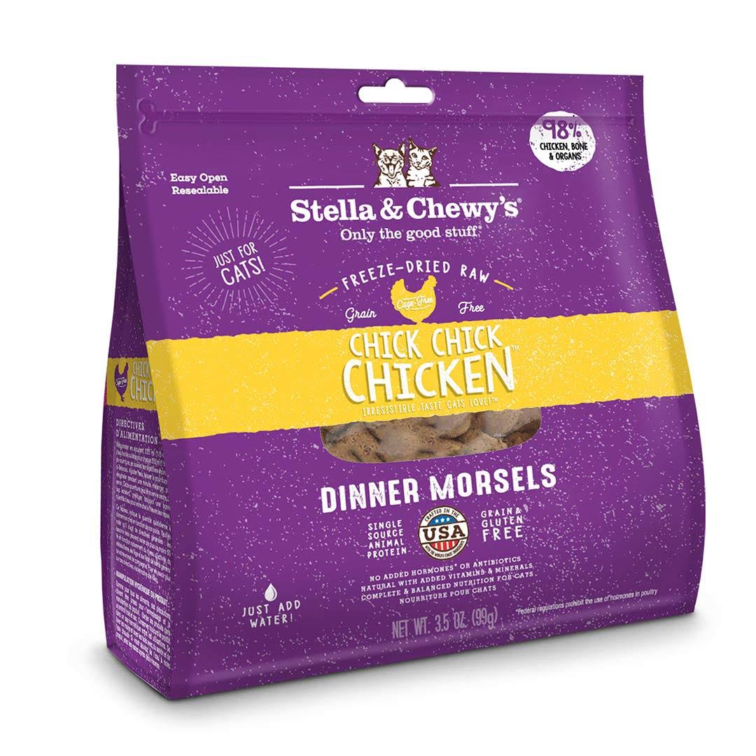 Stella and Chewy's Freeze-Dried Cat Dinner - Chick Chick Chicken, 3.5oz