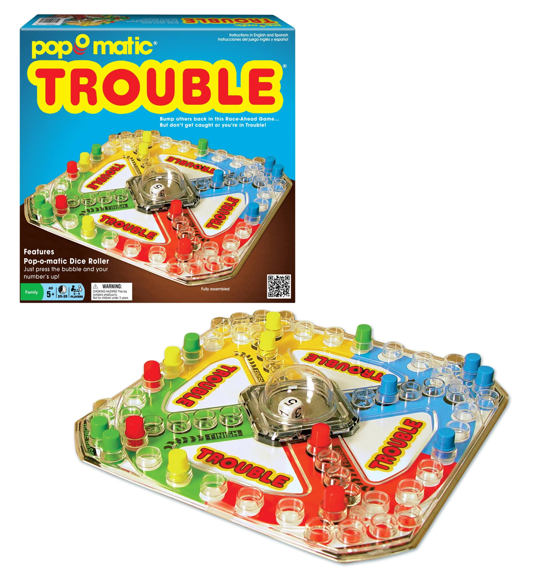 Winning Moves Games Classic Trouble Board Game