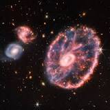 James Webb Space Telescope captures Cartwheel Galaxy in stunning hues