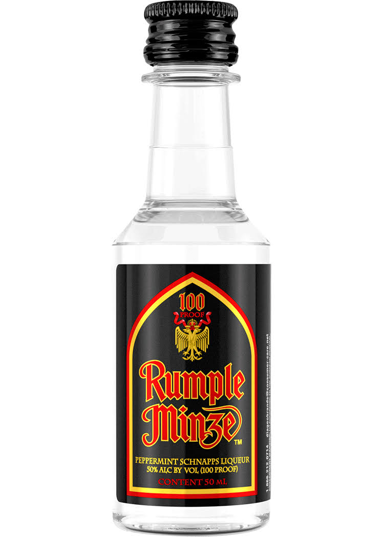 Rumple Minze Peppermint Schnapps Liqueur - 50 ml bottle