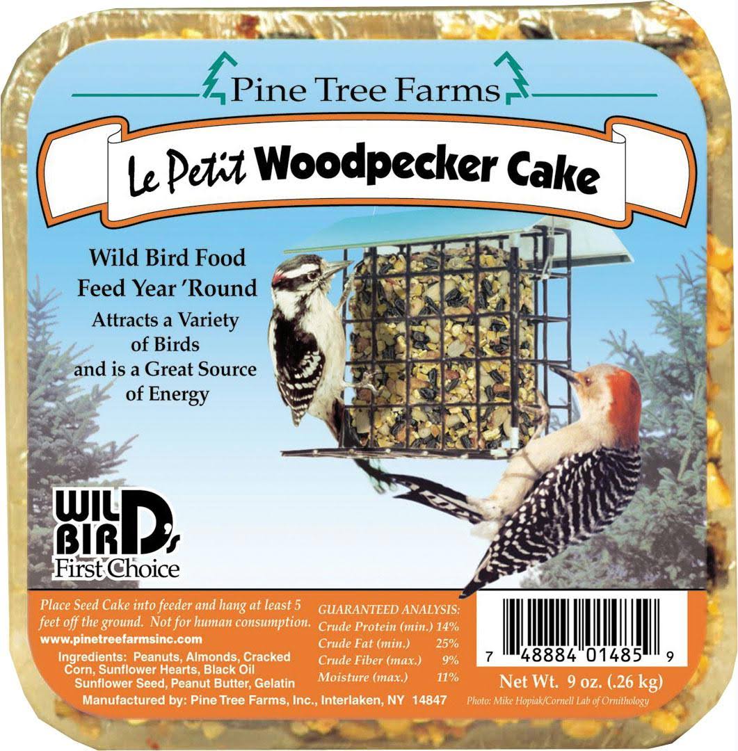 Pine Tree Farms Woodpecker Seed Cake - 9oz