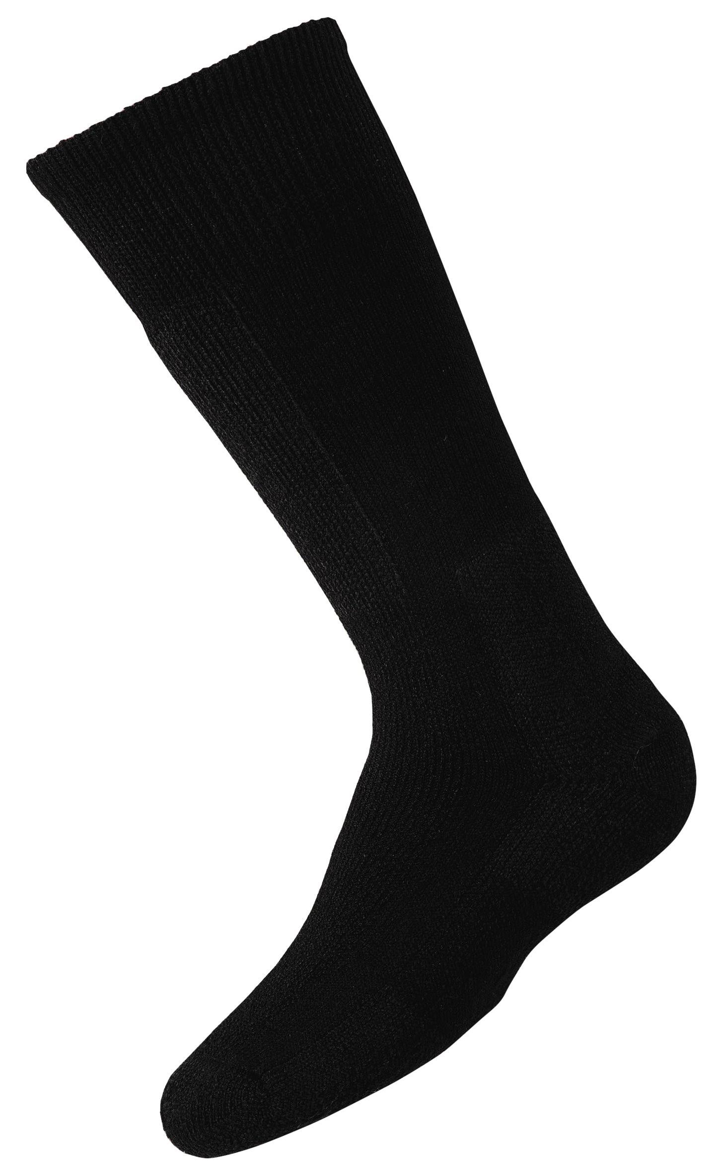 Thorlos Moderate Padded Over the Calf Snow Socks - Black, Small