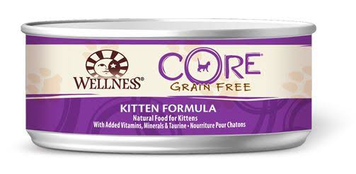 Wellness Core Grain Free Cat Food - Kitten Formula, 24 x 5.5oz