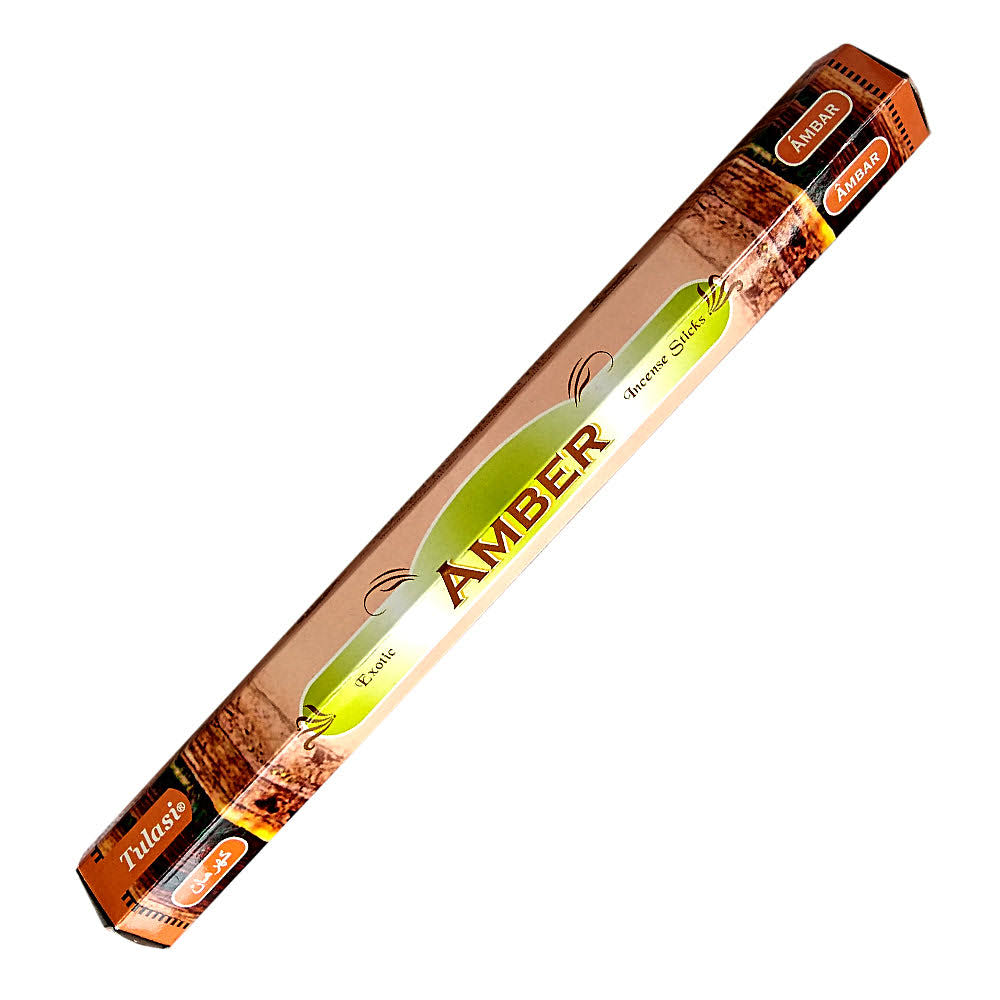 Tulasi Amber Incense Sticks