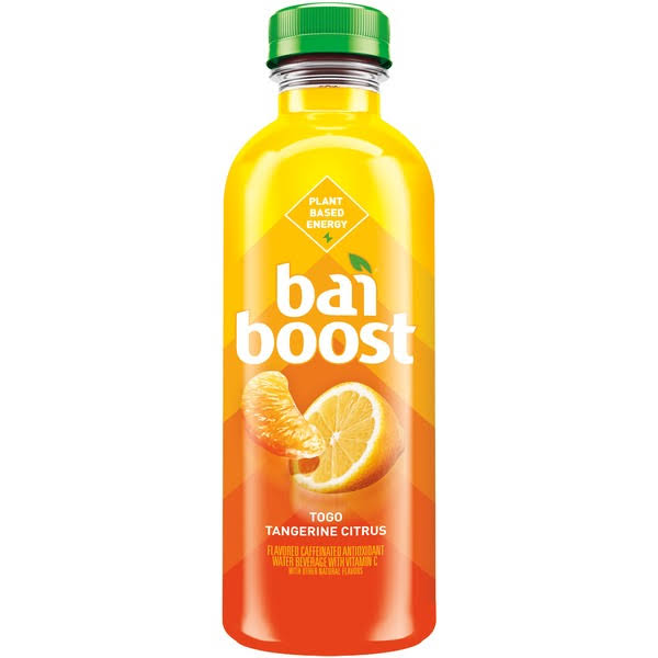 Bai Boost Water Beverage, Togo Tangerine Citrus - 18 fl oz