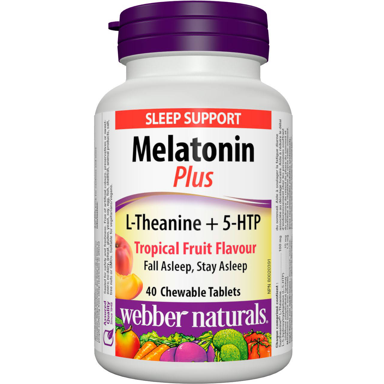 Webber Naturals Super Sleep Melatonin Plus L