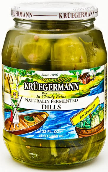 Kruegermann Naturally Fermented Dills - 32 fl oz