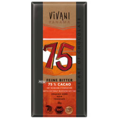 Vivani 75% Dark Chocolate