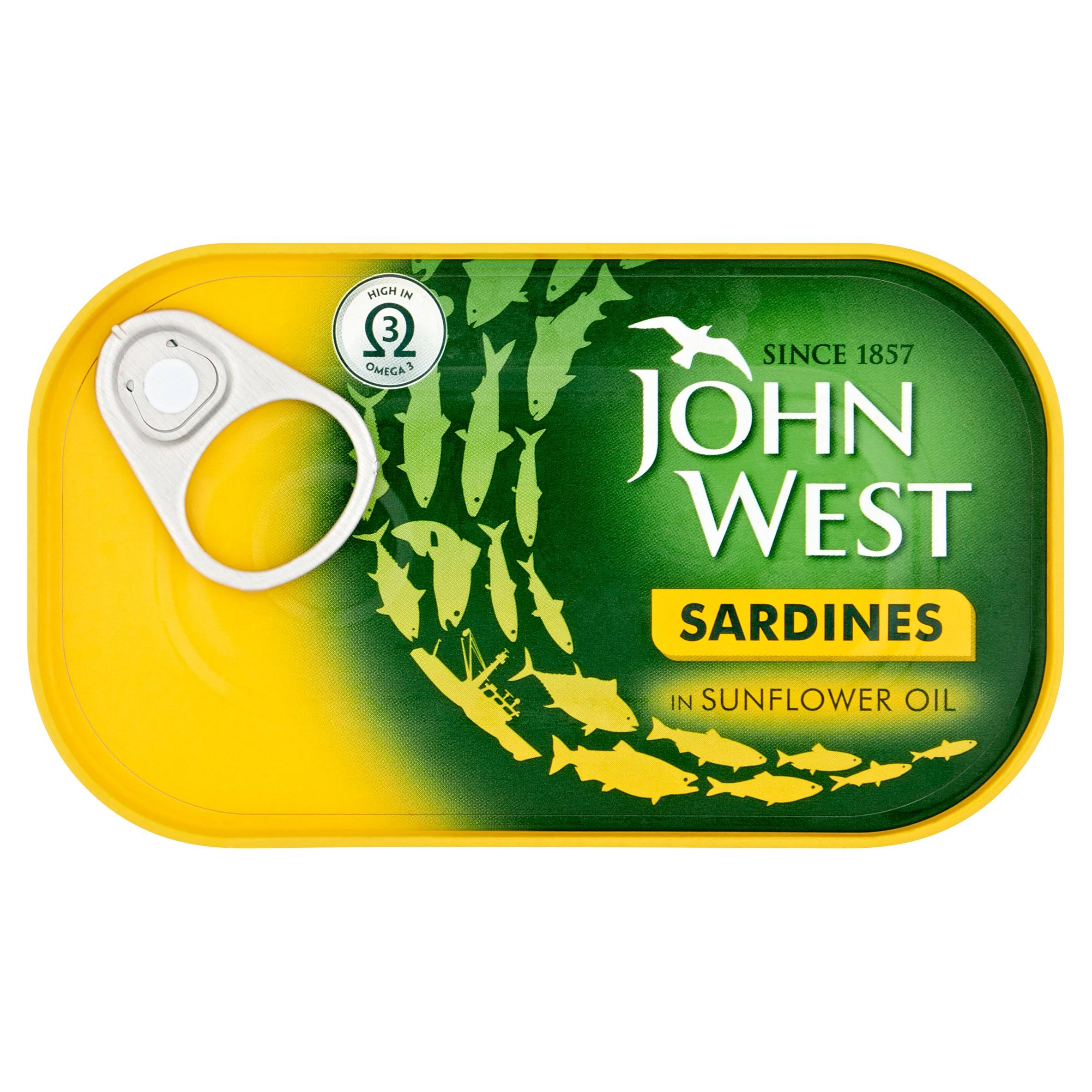 John West Sardines in Sunflower Oil