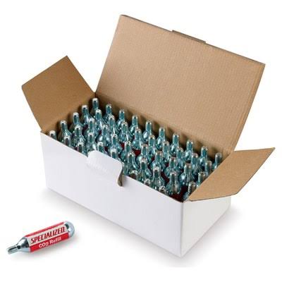 Specialized 50 Units Co2 Cartridge Silver 16 g