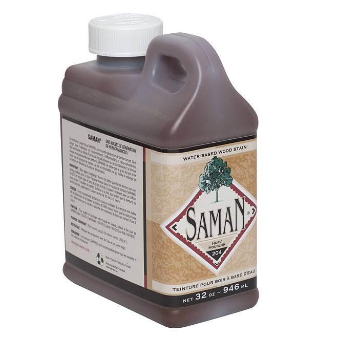 SamaN Tew-204-32 Interior Water Based Stain - 1qt