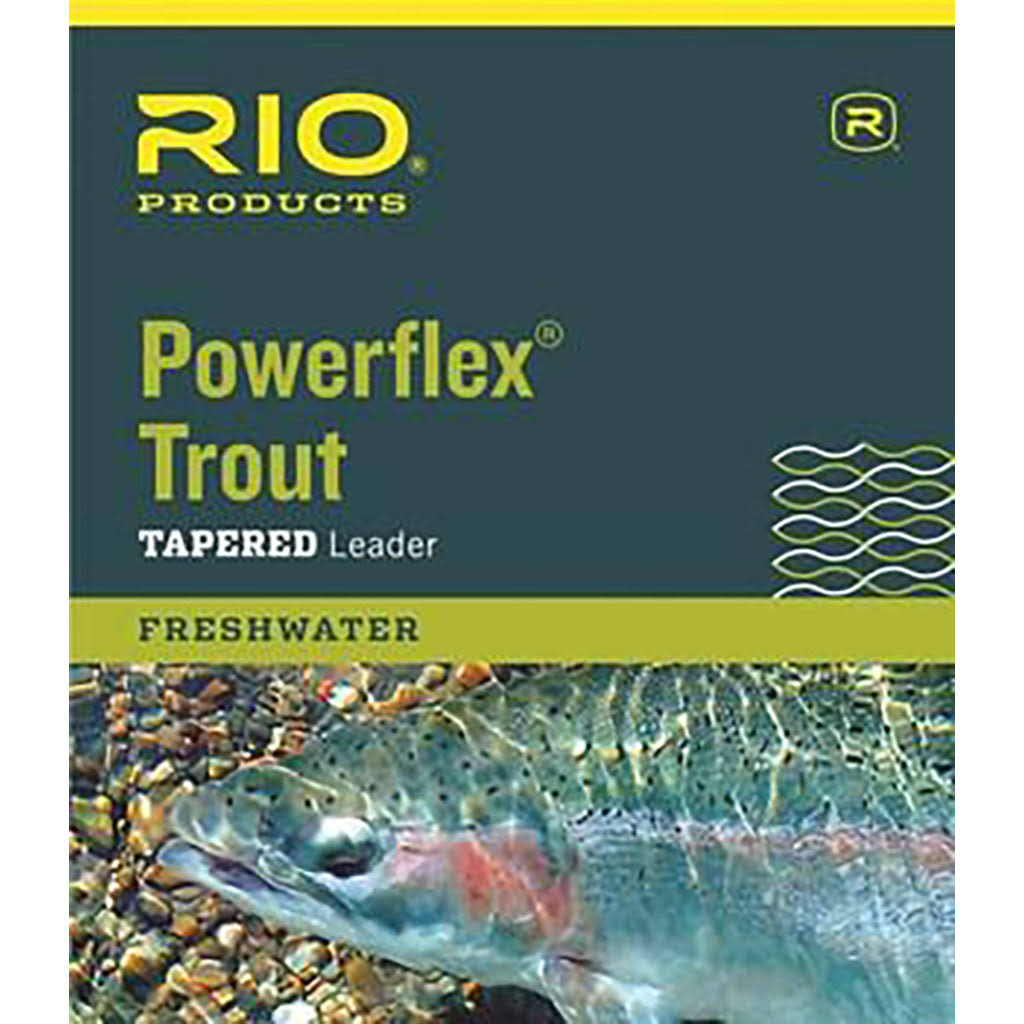 Rio Powerflex Trout Leaders - 9', 3pk