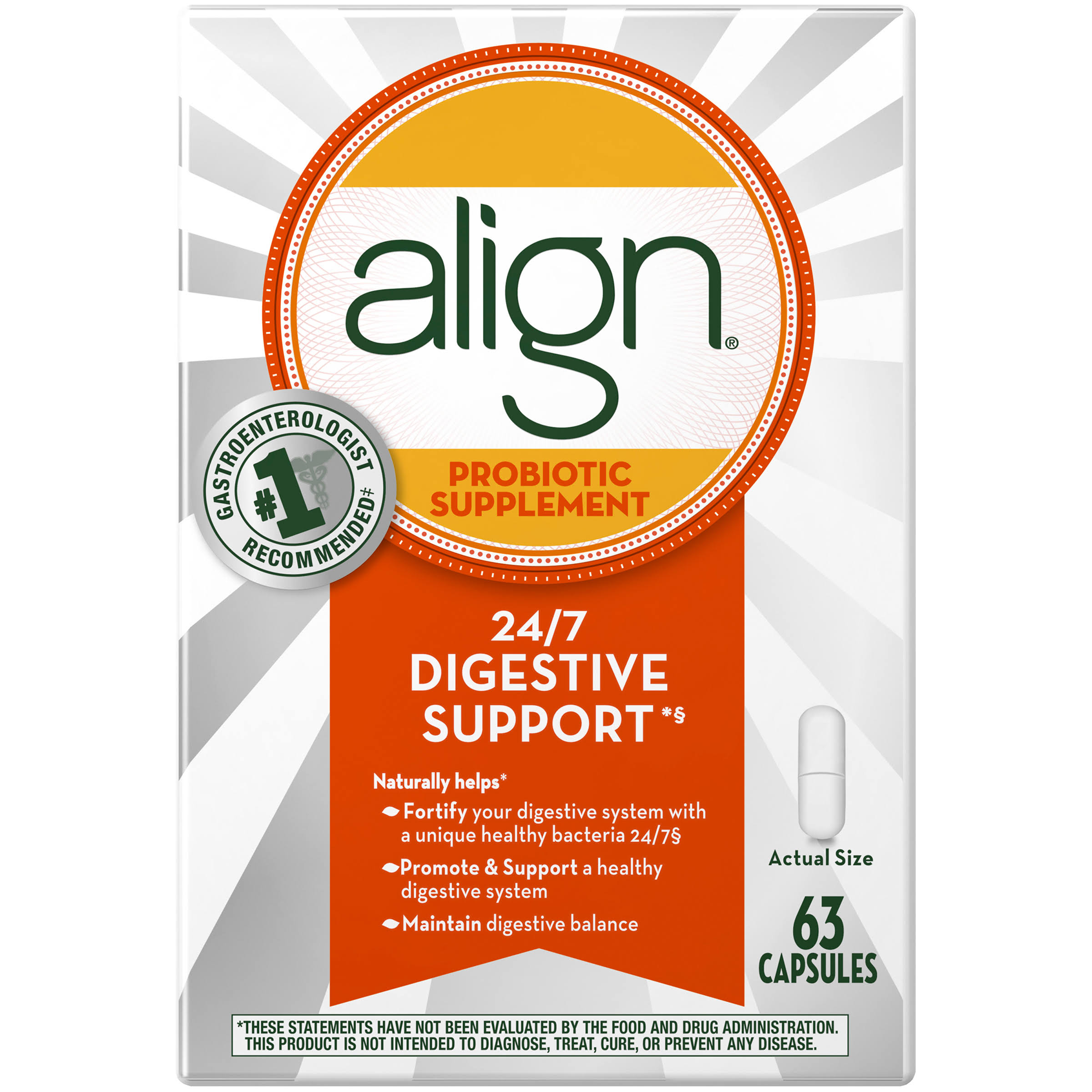 Align Probiotic Supplement - 63 Ct.