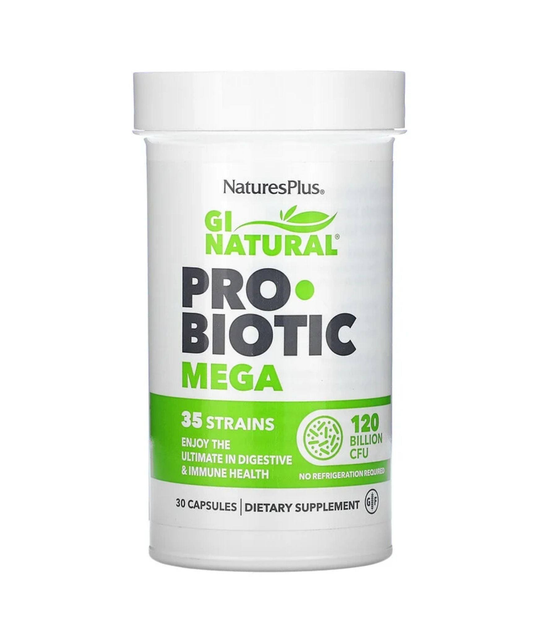 Nature's Plus Gi Natural Probiotic Mega 30 Capsules