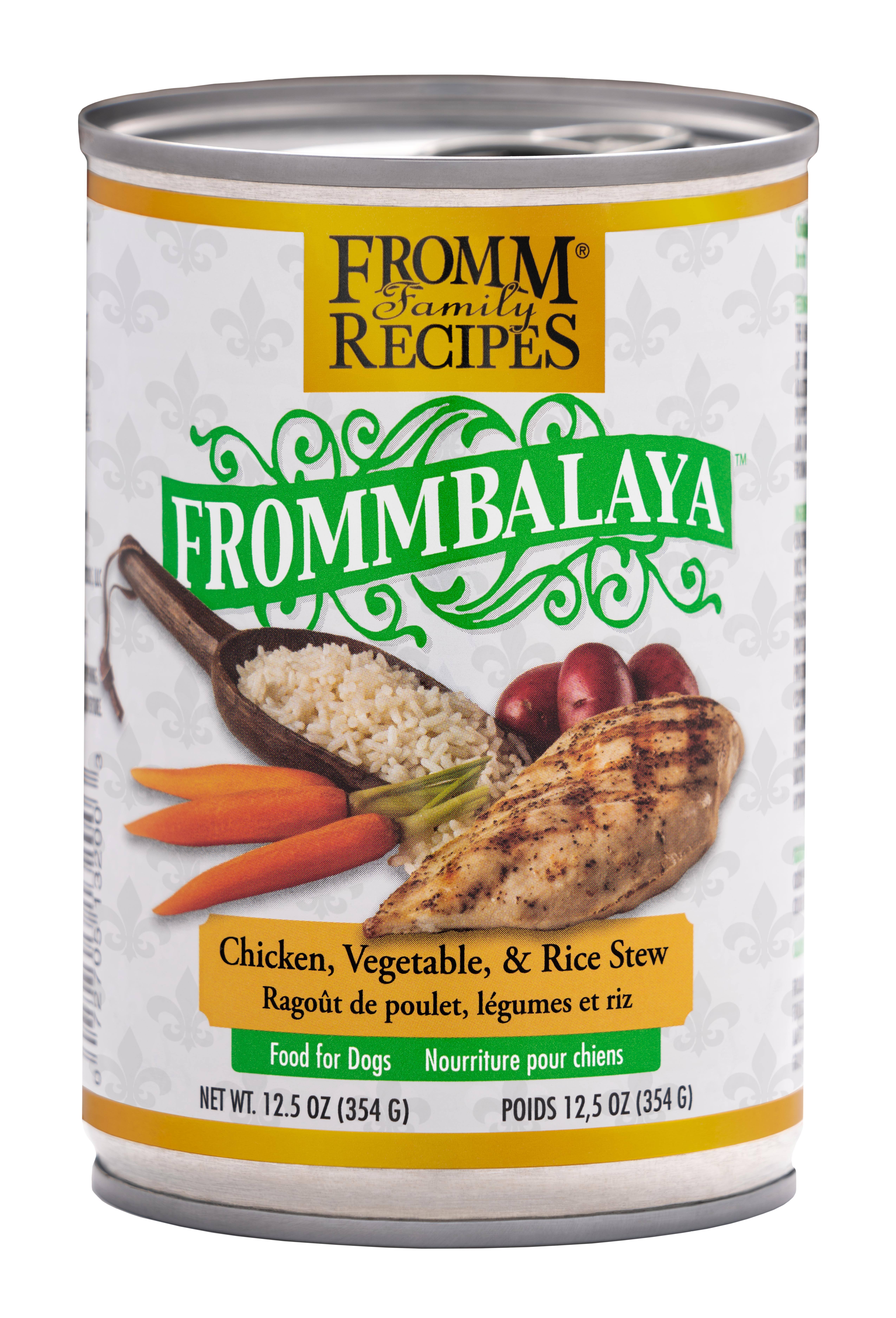 Fromm - Frommbalaya Chicken, Vegetable & Rice Stew (Wet Dog Food) Individual (12.5oz)