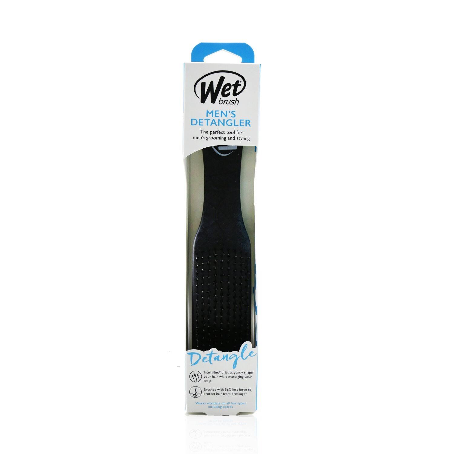 Wet Brush Men's Detangler- Black Leather