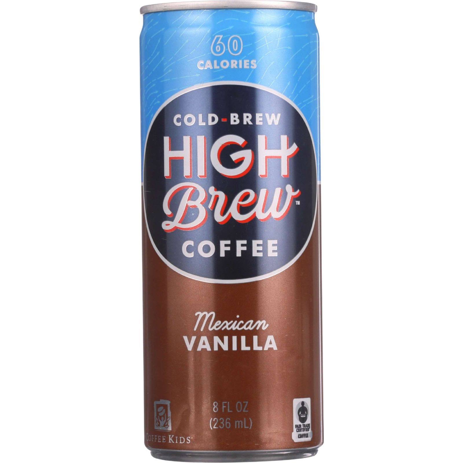 High Brew Coffee - Mexican Vanilla