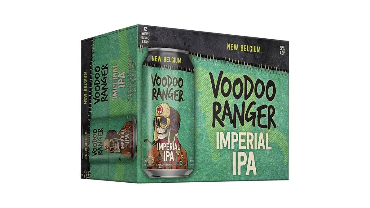New Belgium Voodoo Ranger Beer, Imperial IPA - 12 pack, 12 oz cans