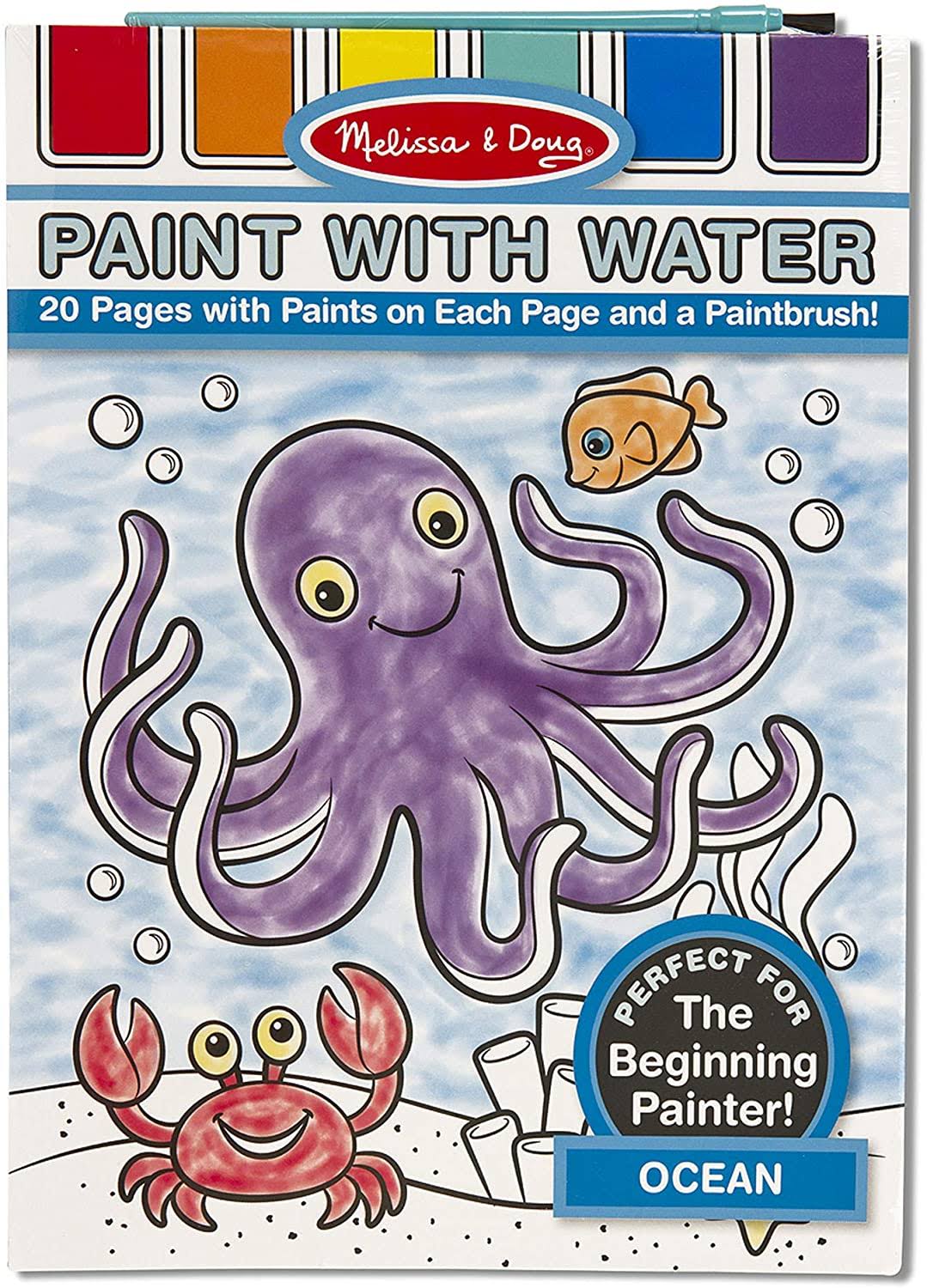 Melissa & Doug Paint with Water Set - Ocean