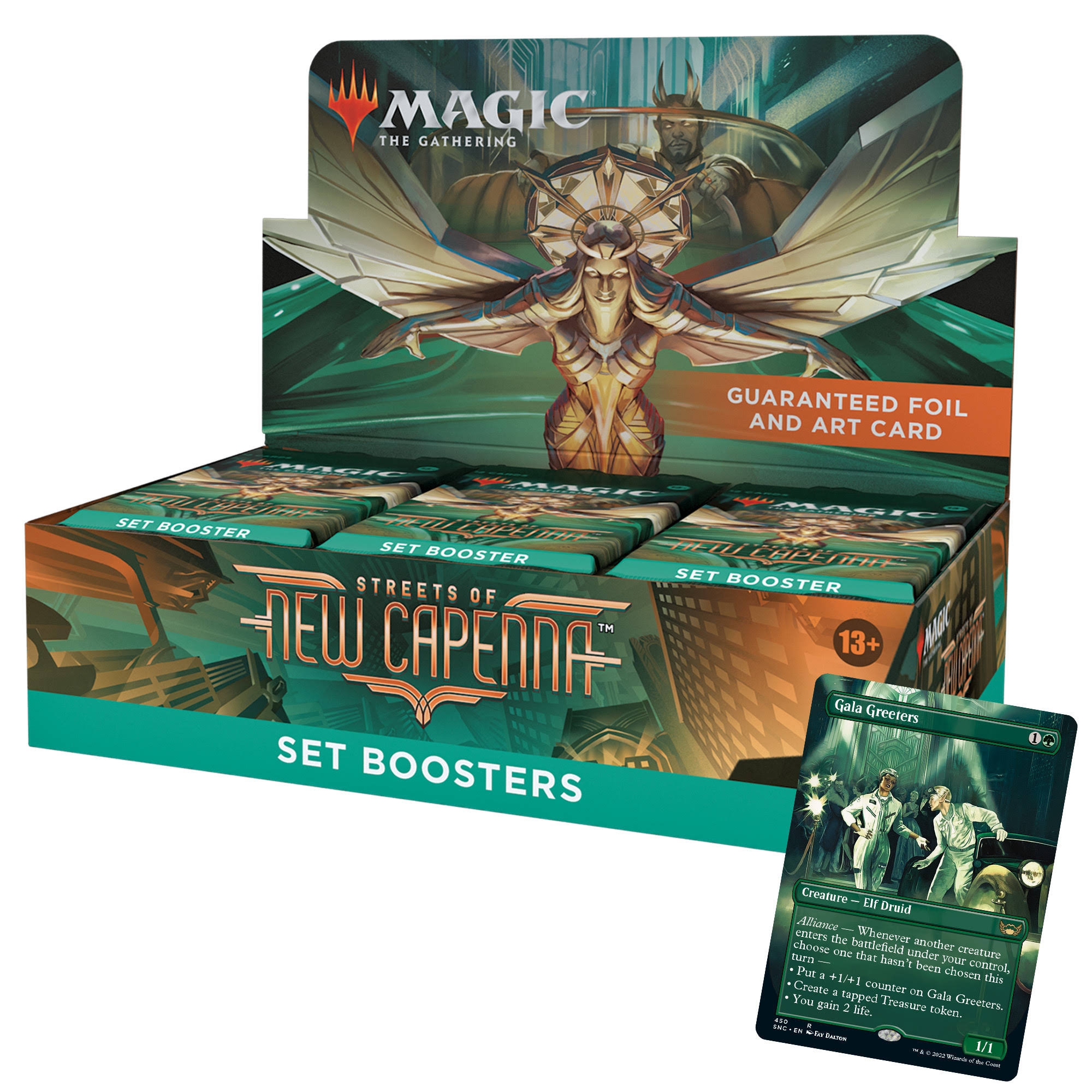 Magic The Gathering : Streets of New Capenna Set Booster Box