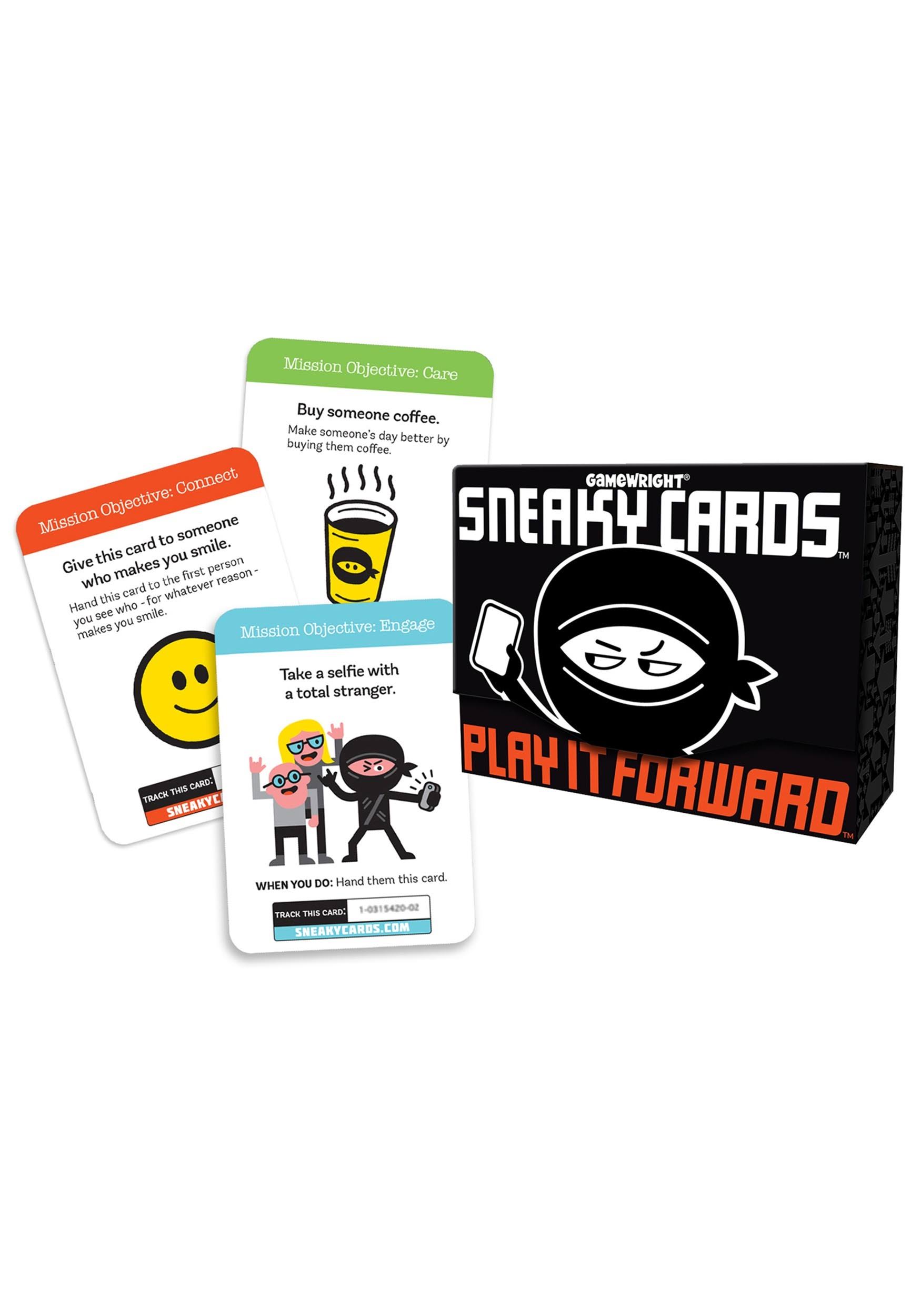 Gamewright Sneaky Cards Play It Forward Game