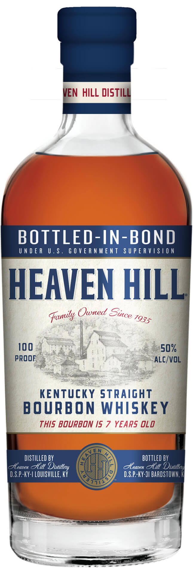 Heaven Hill Bourbon Whiskey, Kentucky Straight - 750 ml