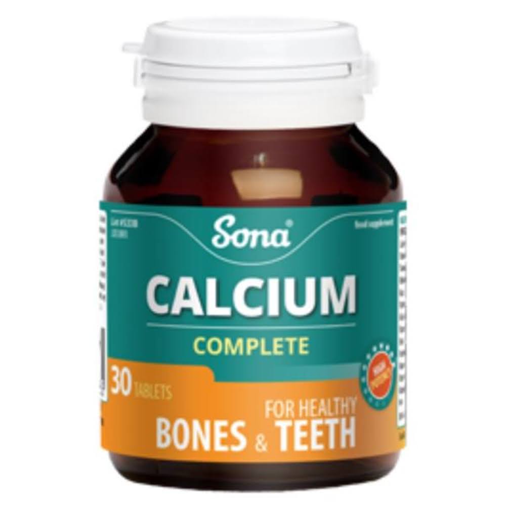 Sona Calcium with Vitamin D Tablets - 30 Tablets