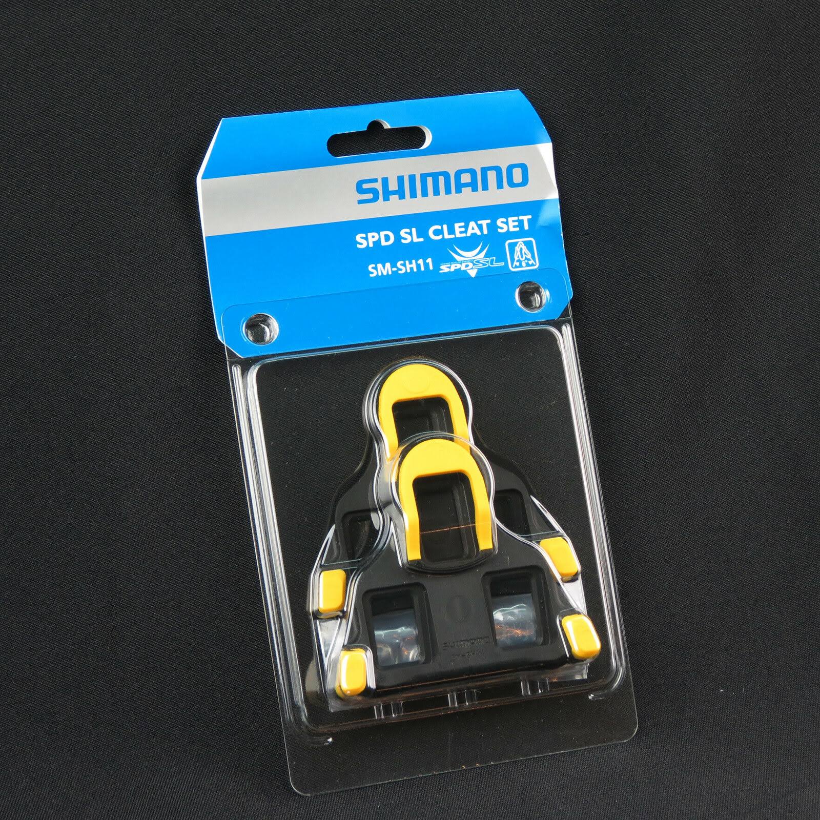 Shimano SM-SH11 SPD SL Yellow Cleat