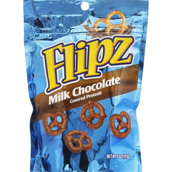 Flipz Milk Chocolate Covered Pretzels - 5oz