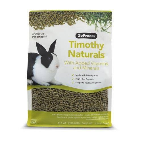 Zupreem Timothy Naturals Rabbit Food, 3.5-lb Bag