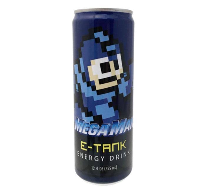 Mega Man E-Tank 12 oz Energy Drink