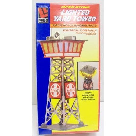 Life-Like HO Lighted Yard Tower - 8305