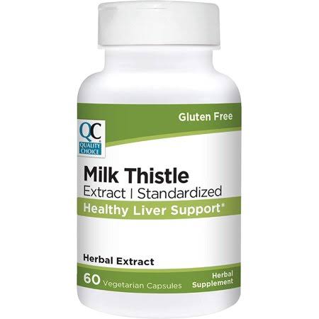 Milk Thistle Extract Vegetarian Capsules 60 ct