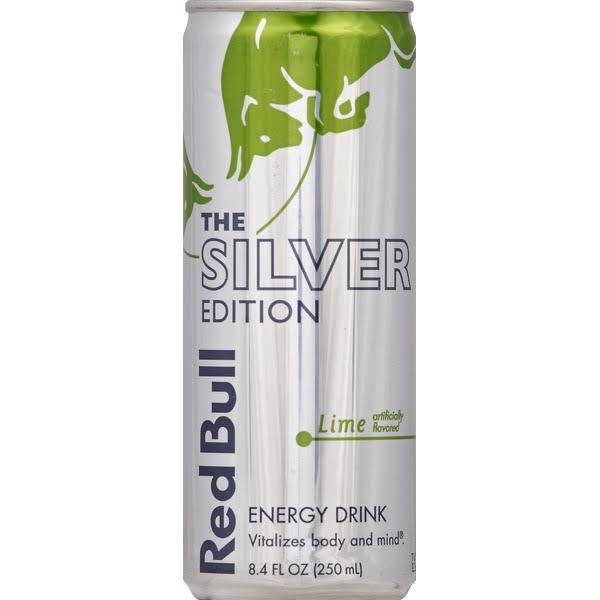 Red Bull The Silver Edition Energy Drink