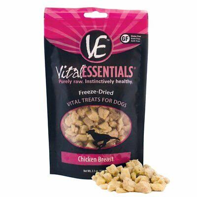 Vital Essentials Freeze Dried Chicken Breast Treats for Dogs 2 1 ounce