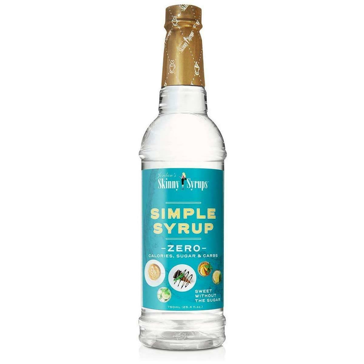 Jordan's Skinny Syrups Simple Syrup (1 x 750 ml)