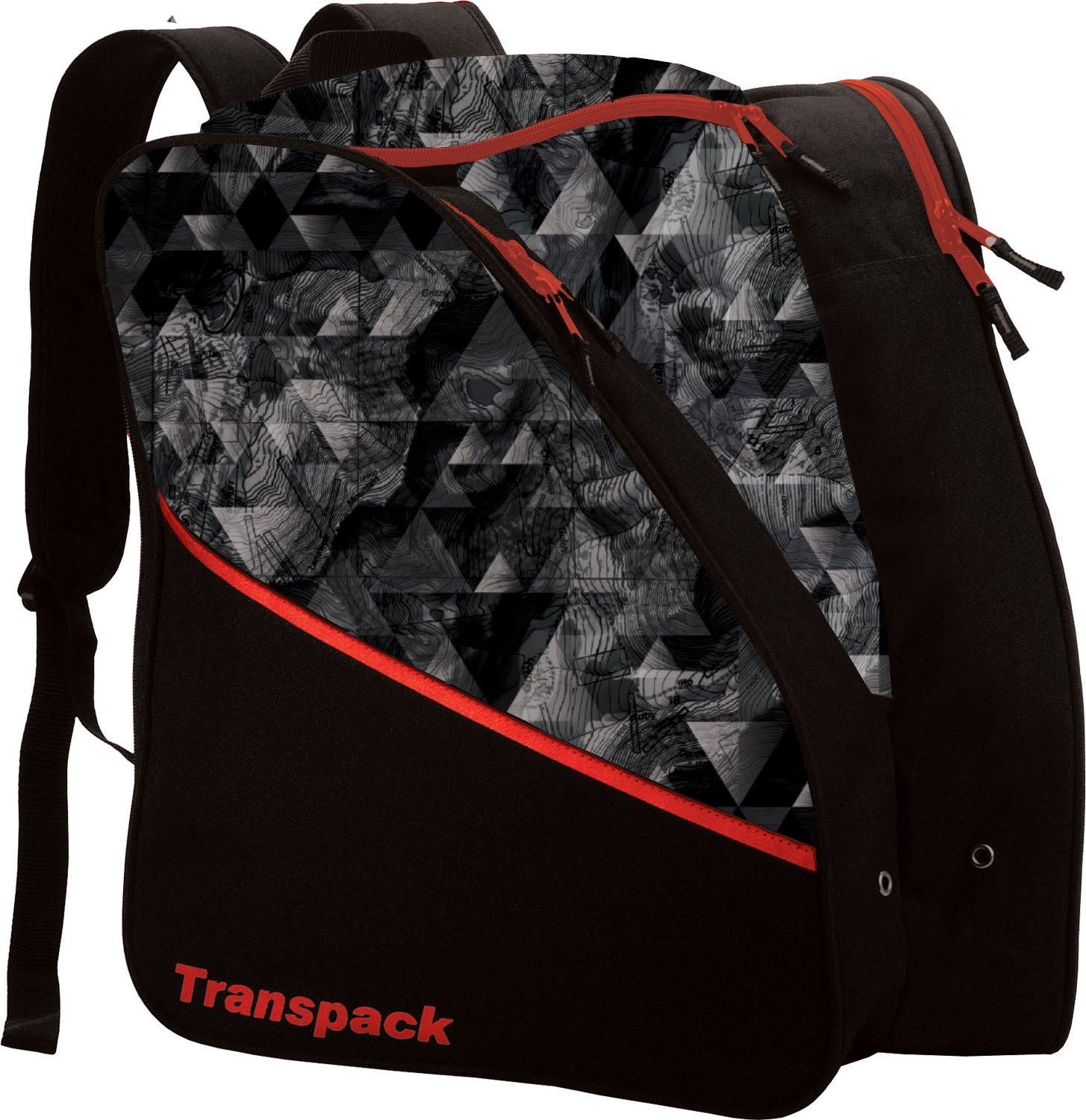 TRANSPACK - EDGE JR PRINT BOOT BAG - Gray Topo