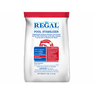 Regal PCYA8-RG 50-2109 4/cs Regal Pouch 8#Pool Stabilizer