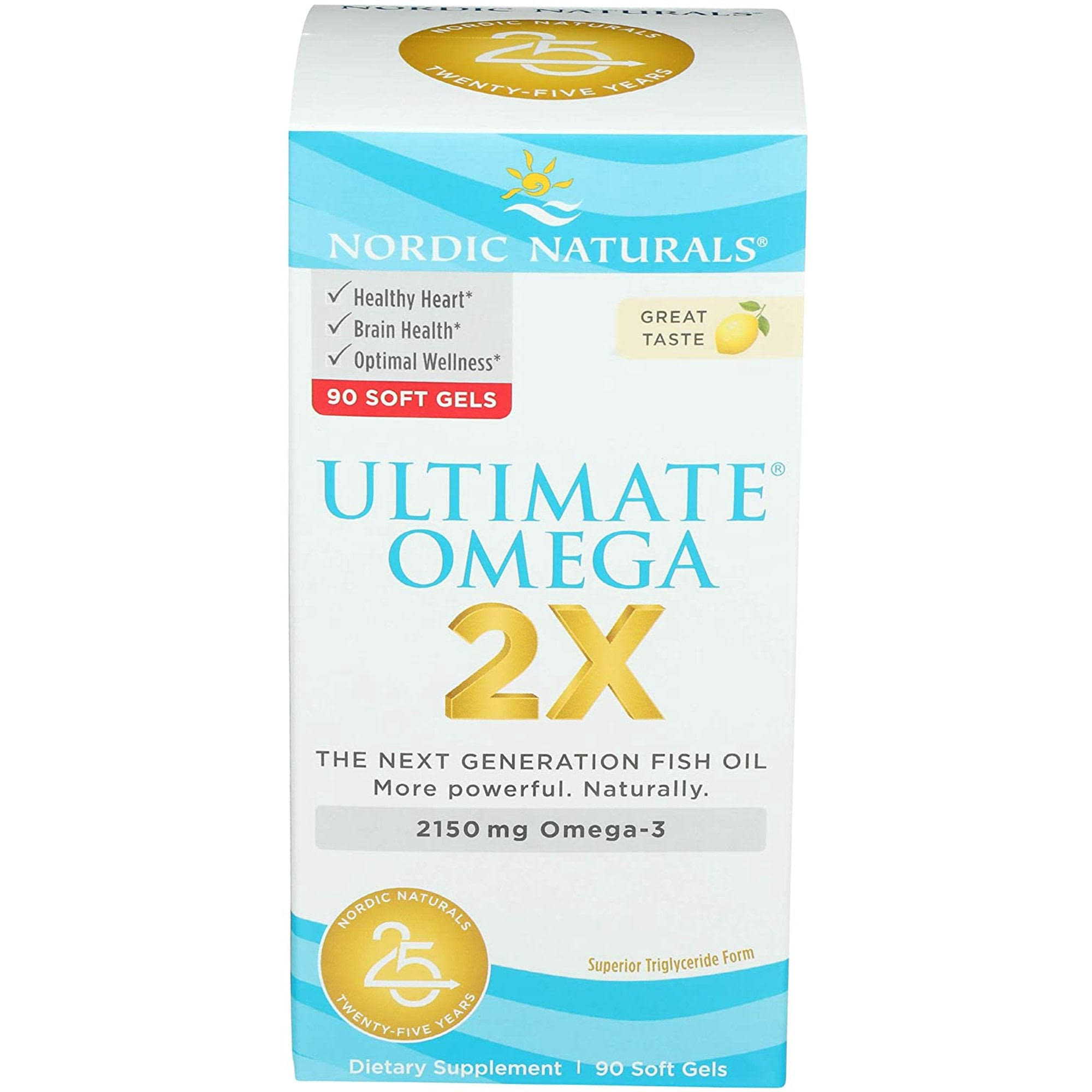 Nordic Naturals, Omega Ultimate 2X, 90 Count