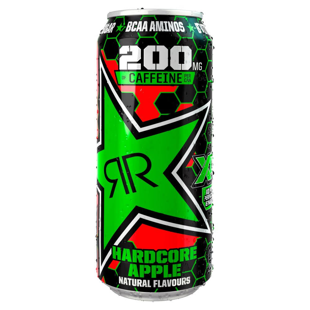 Rockstar Xd Power Hardcore Apple Energy Drink Can - 500ml