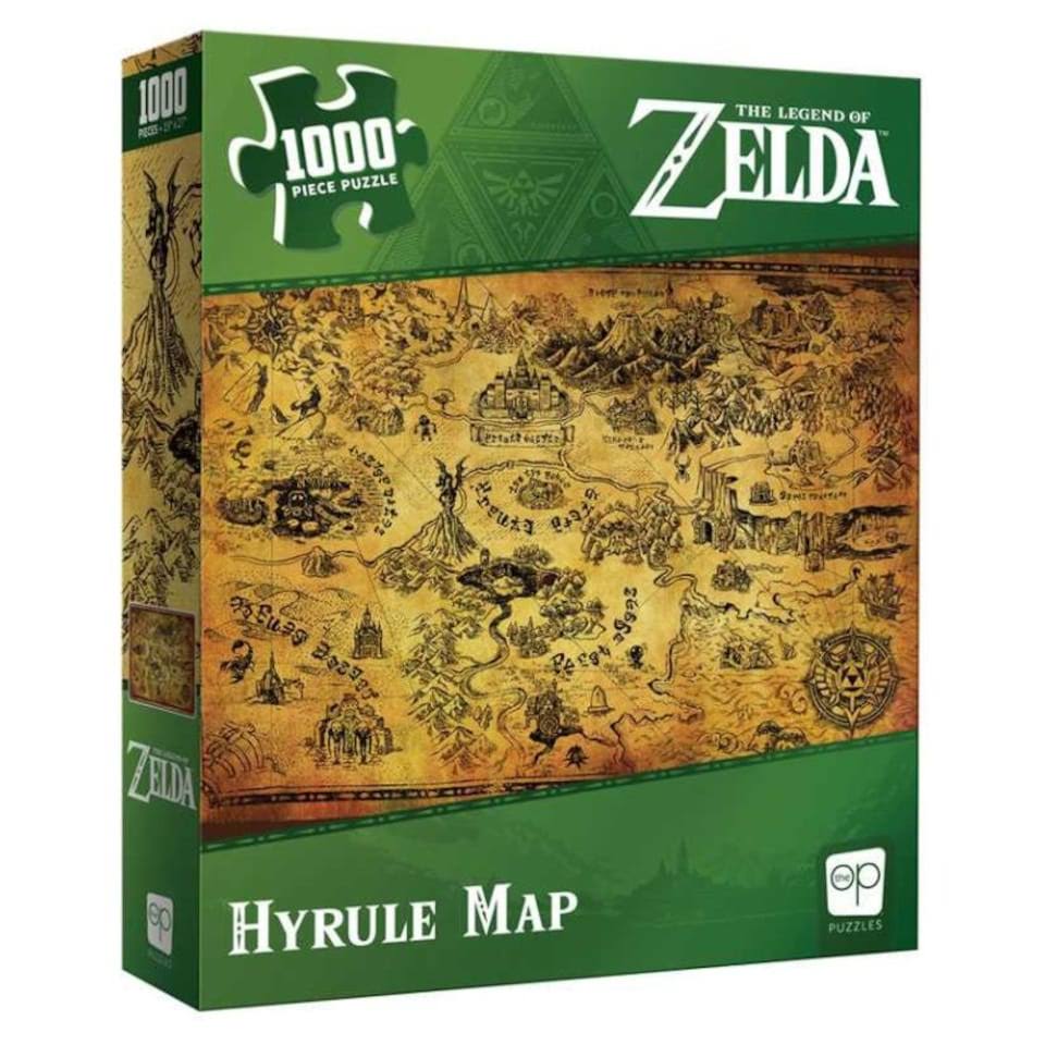 Legend of Zelda: 1000 Piece Hyrule Map Puzzle