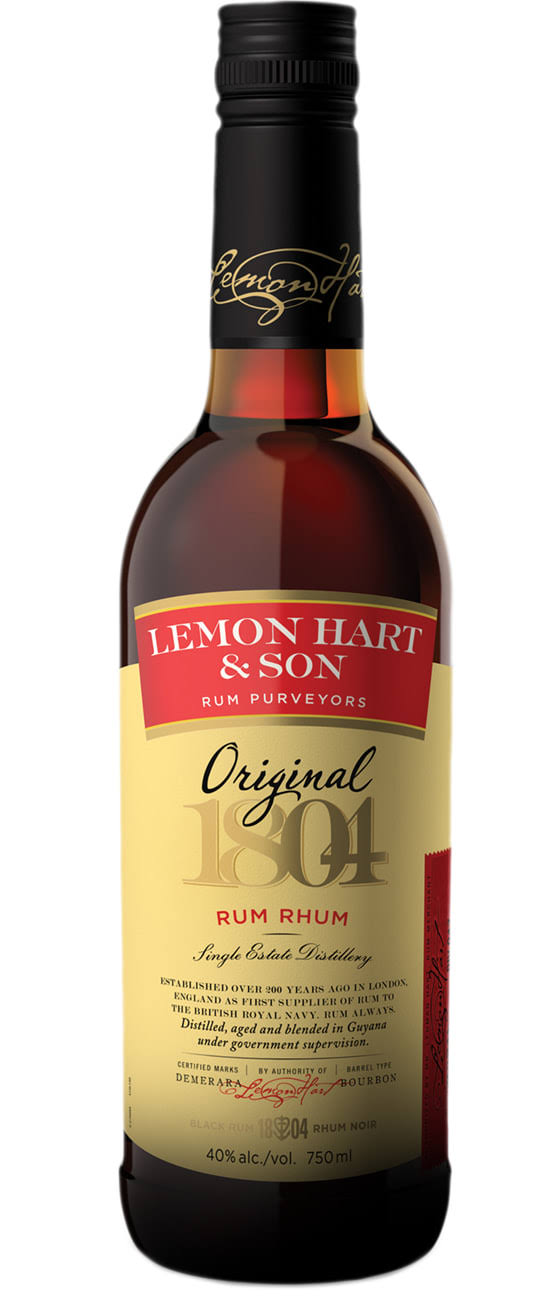 Lemon Hart Original 1804 Rum 750 ml