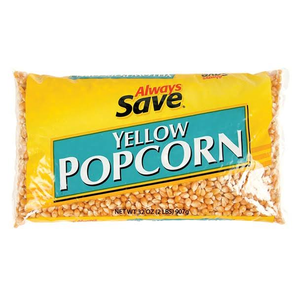 Always Save Yellow Popcorn - 32 oz