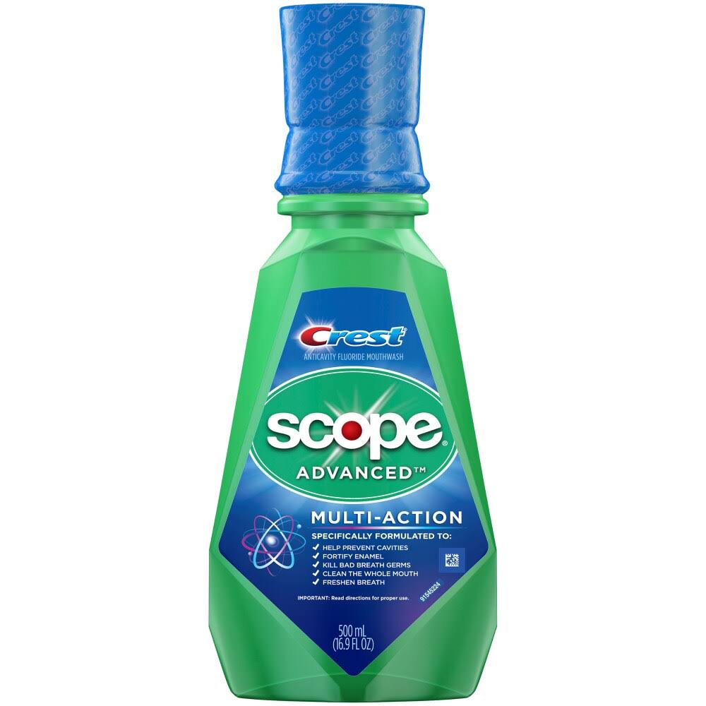 Scope Scope Mouthwash, Anticavity Fluoride, Advanced - 500 ml