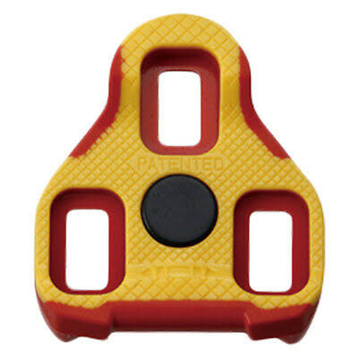 Exustar EARC11 Road Cleats - Red and Yellow