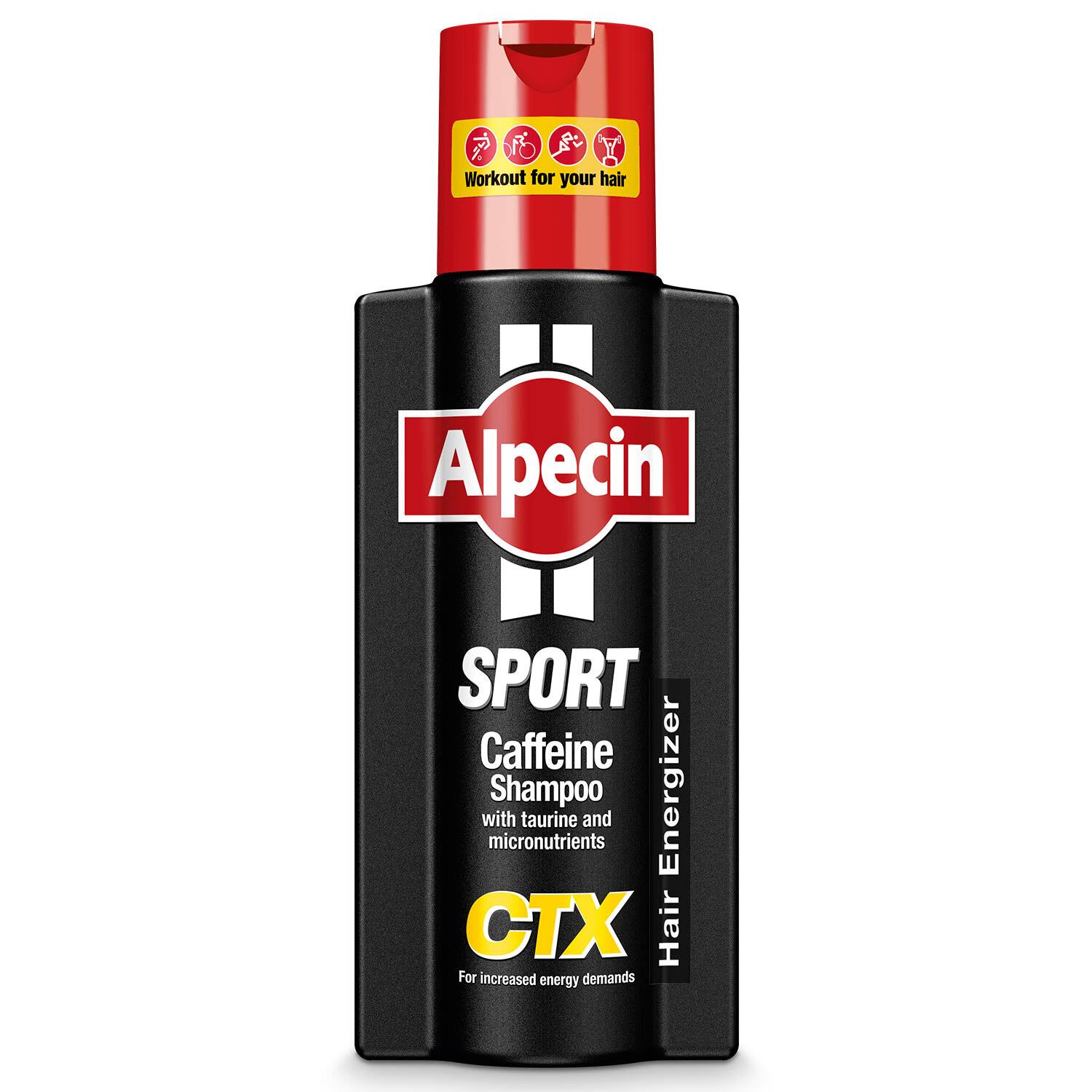 Alpecin Sport Shampoo with Taurine - Energizer for Strong Hair 250ml