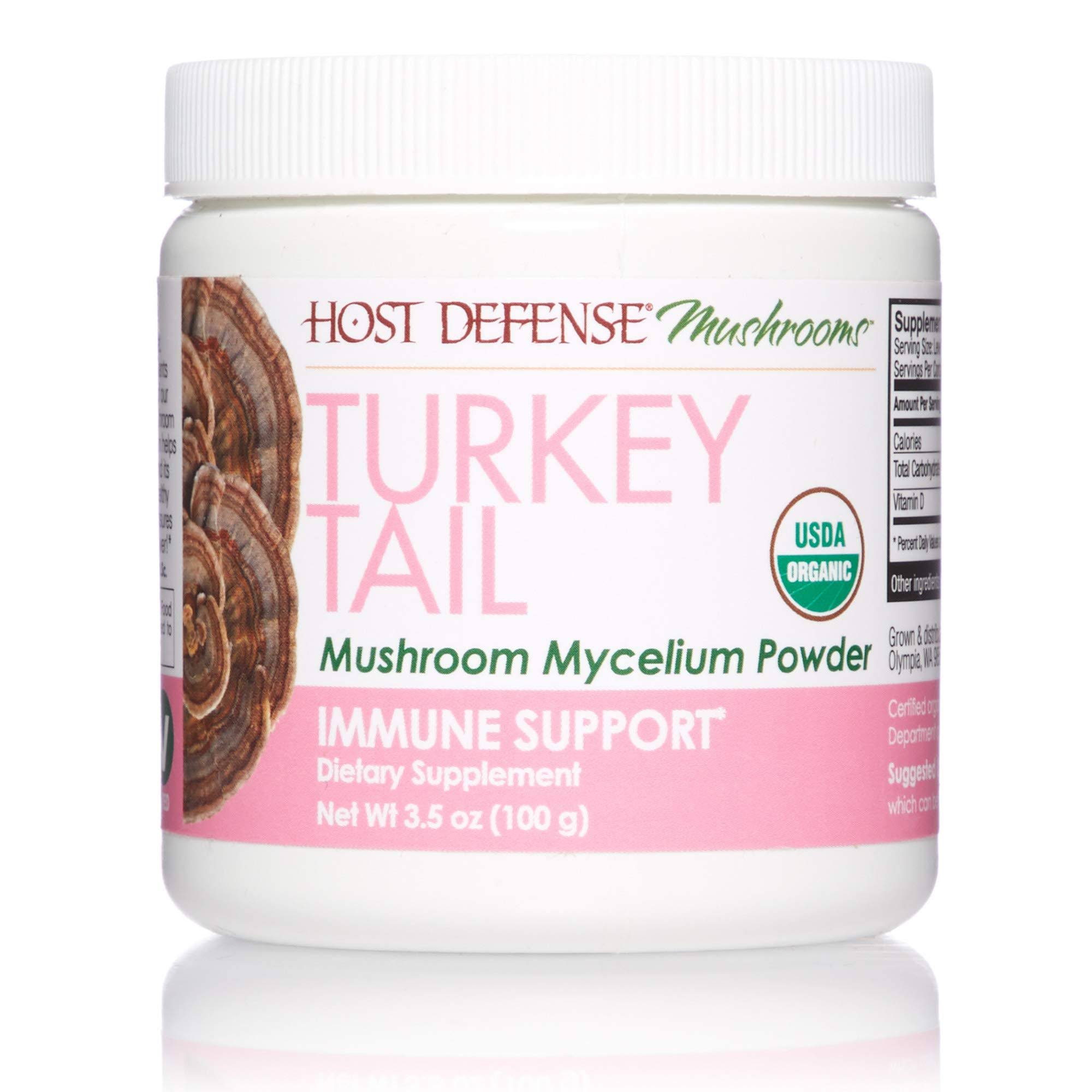 Host Defense Turkey Tail Mushroom Mycelium Powder