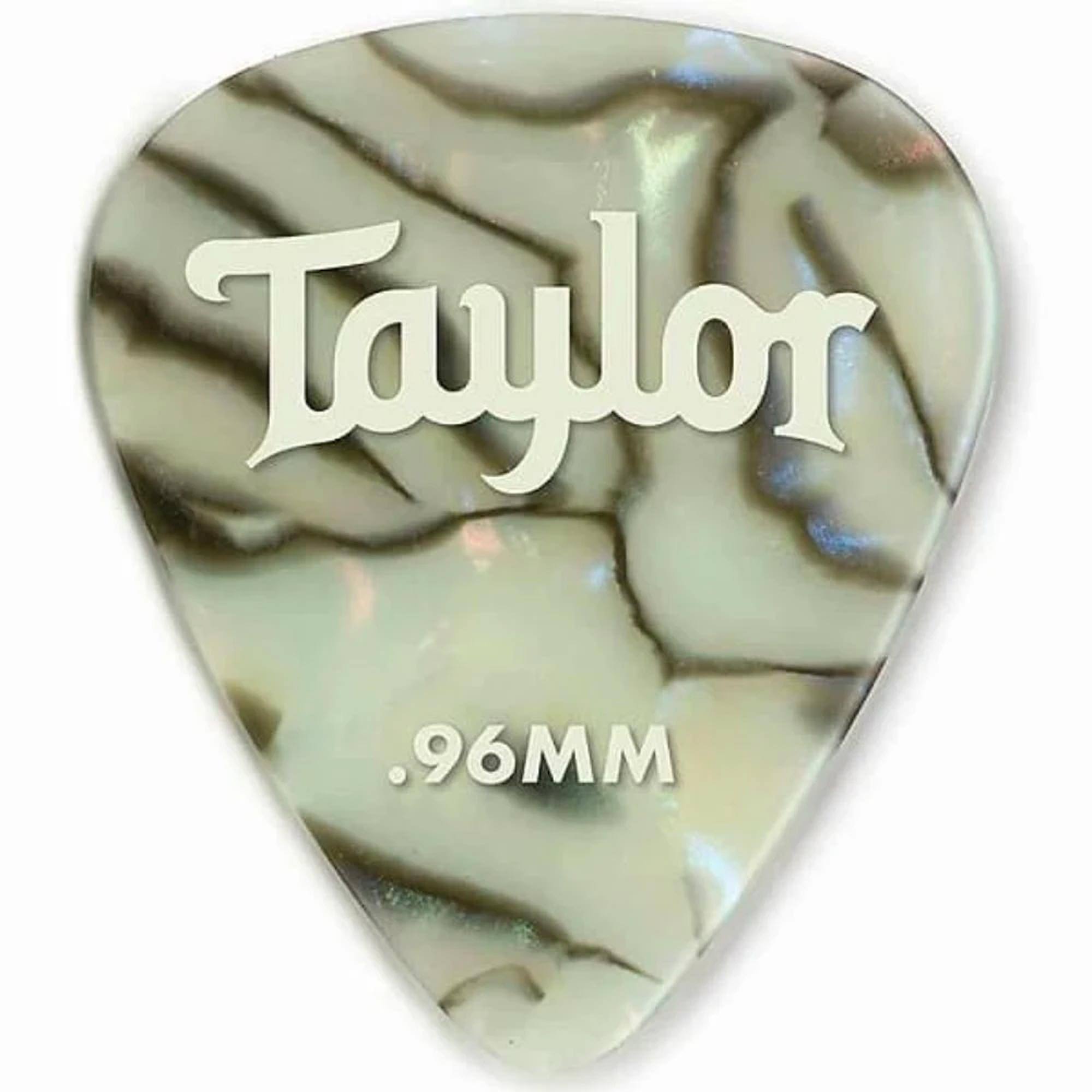 Taylor Celluloid 351 Guitar Pick - Abalone, .96mm, 12pk