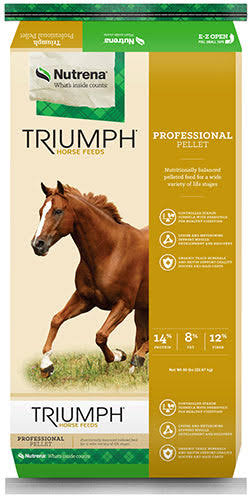 Nutrena Triumph Professional Pellet - 50 lb